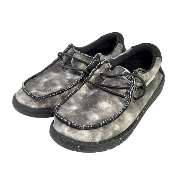 Hey Dude Wally Sox Slip On Shoes Kids 13 Tan Desert Camo Galaxy Multi 2 Pairs - Picture 10 of 16